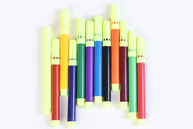 Felt Pens Set of 12 Colours Mini